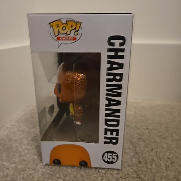 Funko Pop! Vinyl: Pokémon - Charmander (Diamond Glitter) - Target Emerald - Picture 2 of 6